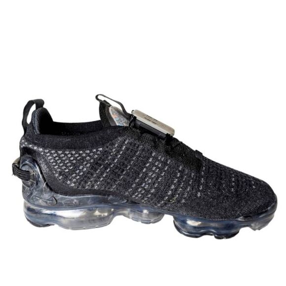 NIKE Air VaporMax 2020 Flyknit "Blk Dark Grey' Running Shoes Size 5Y/W6.5 - Picture 7 of 14